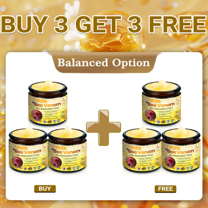 PUROSA® Bee Venom Skin Treatment Cream, Anti-aging, Hydrating, Skin Repair, Even Tone, Acne and Dark Spot Treatment, Wart and Mole Removal, Psoriasis Relief